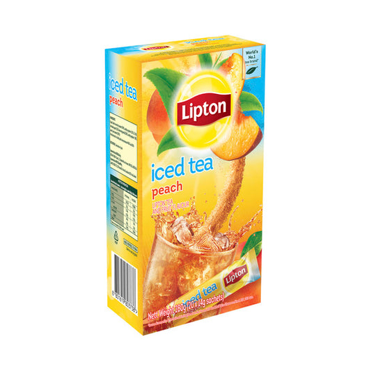 Lipton Peach Iced Tea Sachets | 20 pack