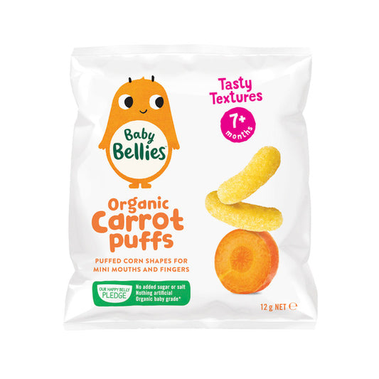 Little Bellies Baby Puffs Carrot | 12g x 2 Pack