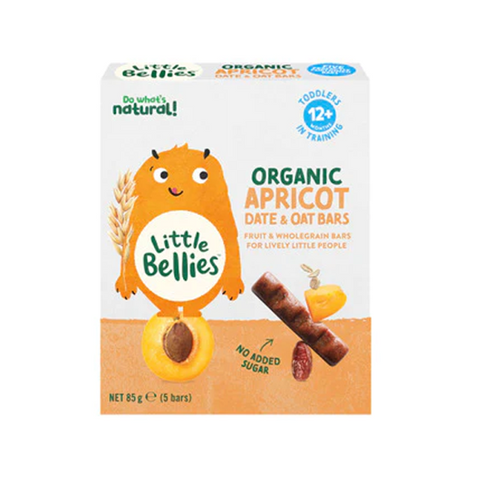 Little Bellies Organic Apricot Date & Oat Bars | 85g