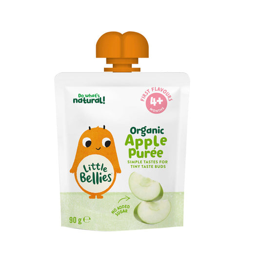 Little Bellies Organic Puree 4+ Months | 90g x 2 Pack
