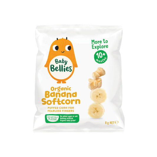 Little Bellies Softcorn Banana | 8g x 2 Pack