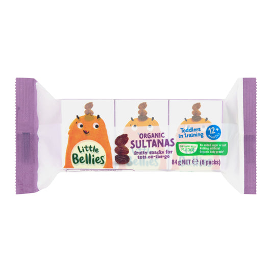 Little Bellies Sultanas 6x14g | 84g