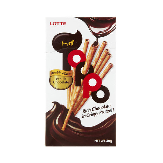 Lotte Toppo Vanilla Chocolate Flavour | 40g