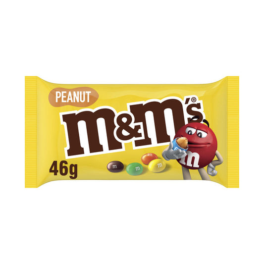 M&M's Peanut Milk Chocolate Snack Bag | 46g