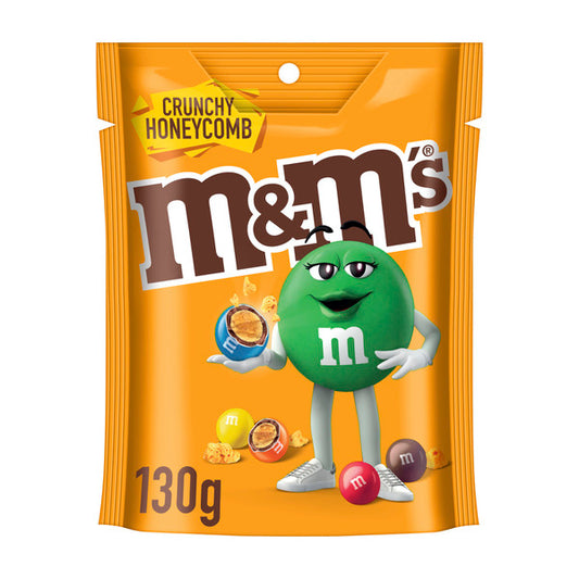 M&Ms Honeycomb Milk Chocolate Snack & Share Bag | 130g