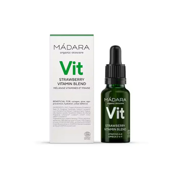 Madara Organic Skincare Strawberry Vitamin Blend Concentrate