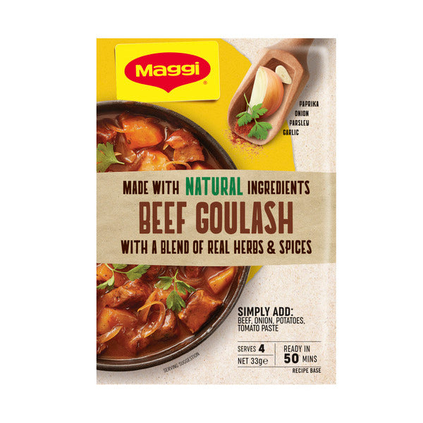 Maggi Recipe Bases Beef Goulash | 33g – Shop & Dispatch