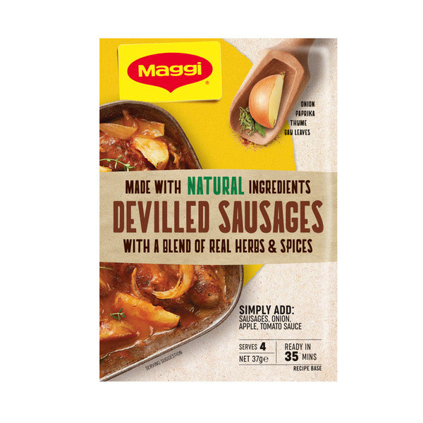 Maggi Recipe Bases Devilled Sausages Gluten Free | 37g