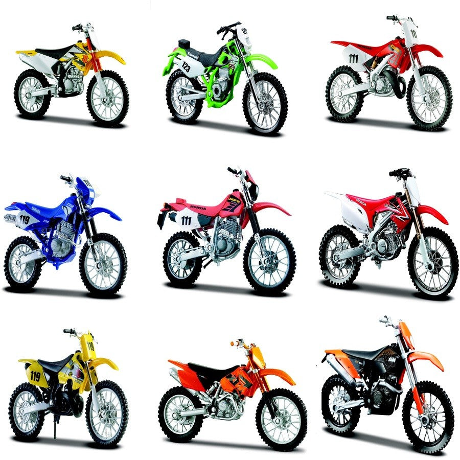 Maisto 1:18 Honda XR400 Off Road bike - Assorted*