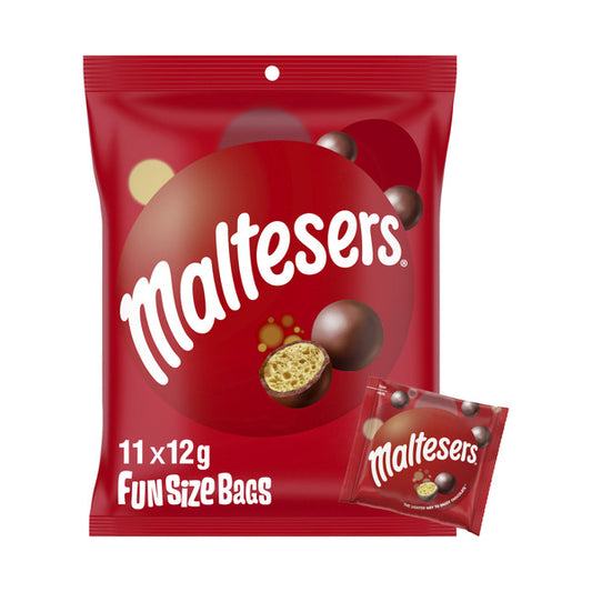 Maltesers Milk Chocolate Party Share Bag 11 Piece | 132g