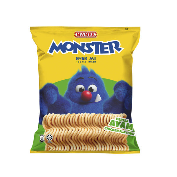 Mamee Monster Noodle Snack Chicken 200g | 8 pack