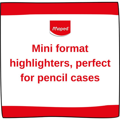 Maped Mini Cute Highlighters 4 Pack