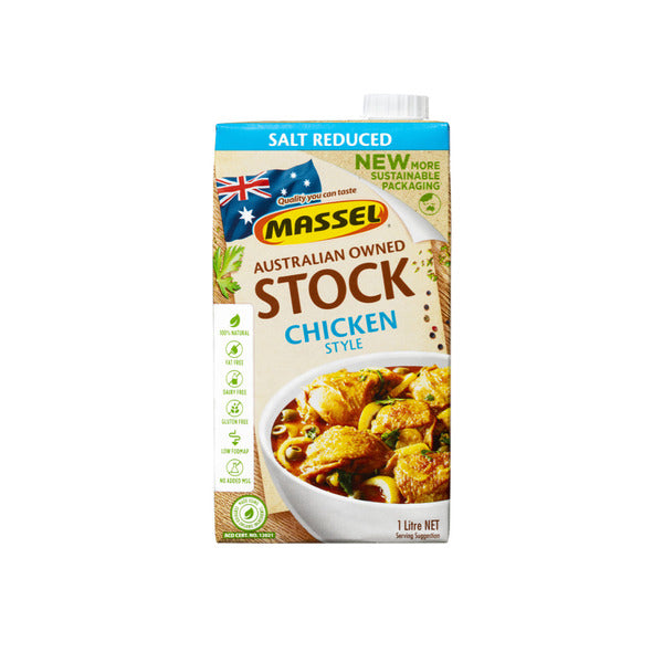 Massel Salt Reduced Liquid Chicken Stock | 1L