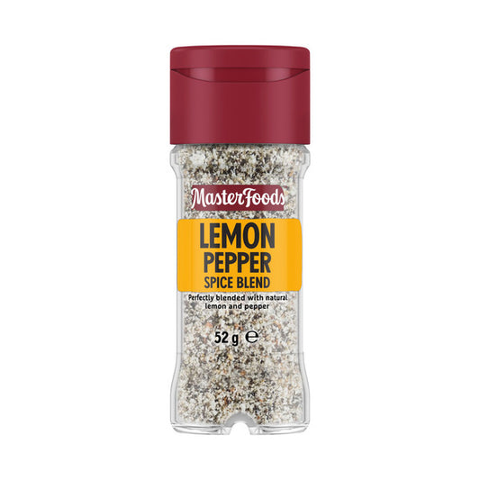 MasterFoods Lemon Pepper Seasoning | 52g