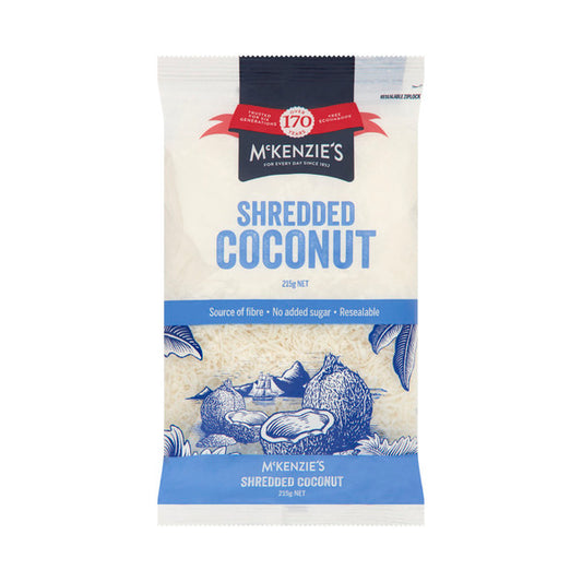 McKenzie's Shredded Coconut Pouches | 215g