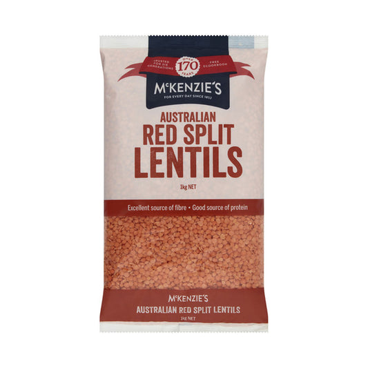 McKenzie's Split Red Lentils | 1kg
