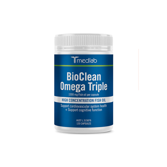 Medlab BioClean Omega Triple 120 Capsules