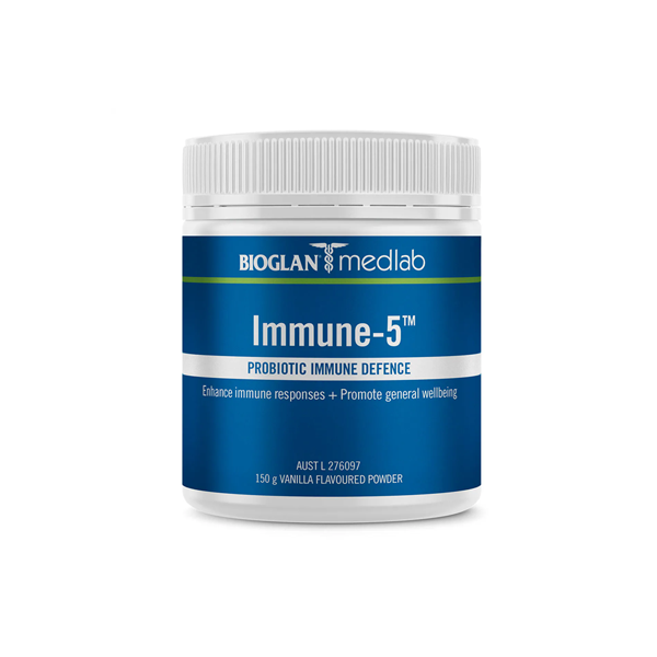 Medlab Immune-5 Probiotic Immune Defence Vanilla 150g