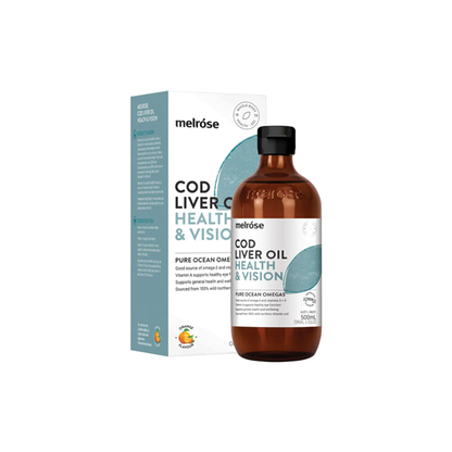 Melrose Cod Liver Oil Health & Vision 500ml