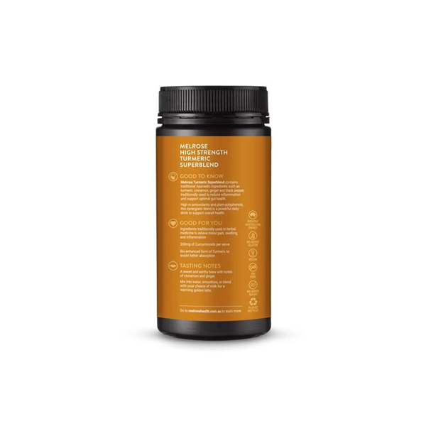 Melrose High Strength Turmeric SuperBlend 120g