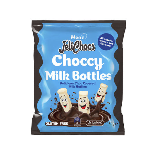 Menz Jelichocs Choccy Milk Bottles | 130g