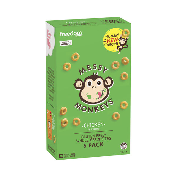 Messy Monkeys Bites Chicken 6X20g | 120g