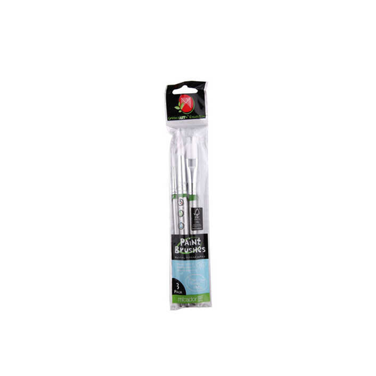 Micador Achiever Paint Brush Set 3 Pack