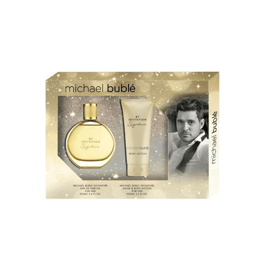 Michael Buble By Invitation Eau de Parfum 100ml 2 Piece Set
