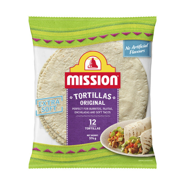 Mission Original Burrito 12 Tortillas | 576g