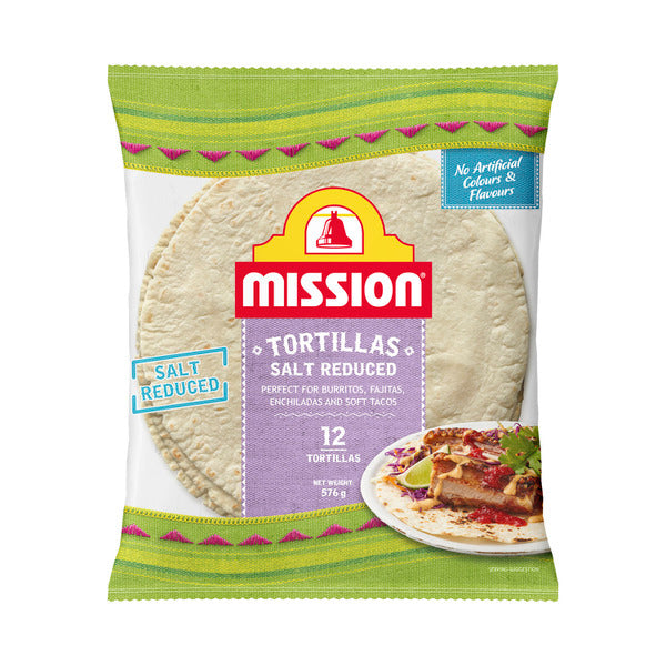 Mission Reduced Salt Tortillas | 567g