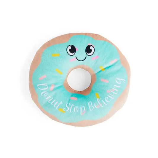 Mix Or Match 12 Donut Stop Believing Dog Toy