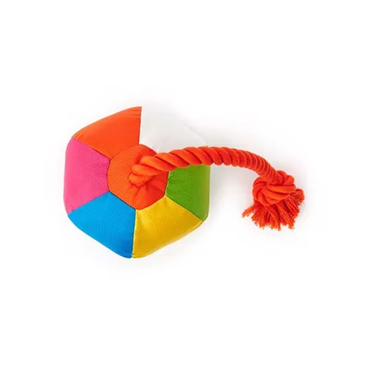 Mix Or Match 20 Beach Ball Rope Dog Toy Multi 44cm