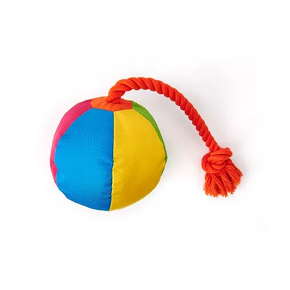 Mix Or Match 20 Beach Ball Rope Dog Toy Multi 44cm