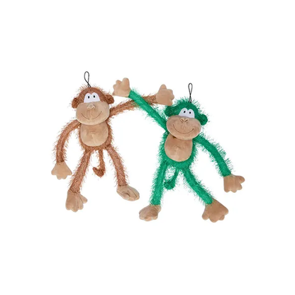 Mix Or Match 20 Shaggy Monkey Dog Toy Assorted Long