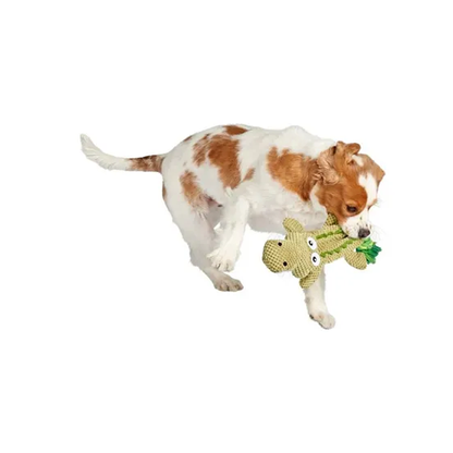 Mix Or Match 30 Rope Tail Gator Dog Toy Green 51cm