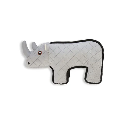 Mix Or Match 30 Tough Rhino Dog Toy Grey 30cm