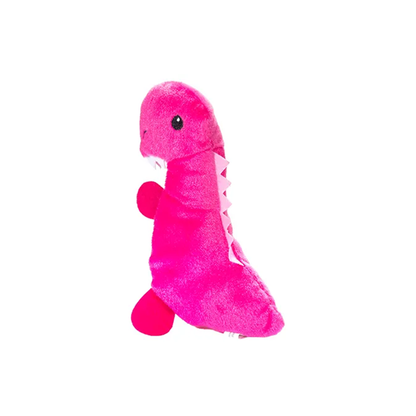 Mix Or Match Striped Belly T-Rex Dog Toy