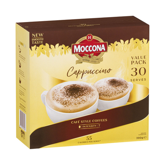 Moccona Cafe Classics Cappuccino Sachets | 30 pack