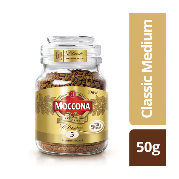 Moccona Classic Medium Roast Instant Coffee | 50g