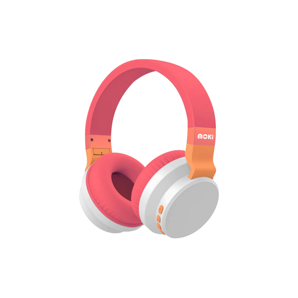 Moki Colourwave Wireless Over-Ear Headphones (Sunset)