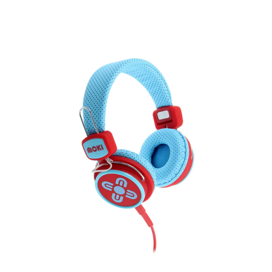 Moki Kids On-Ear Headphone (Blue/Red)