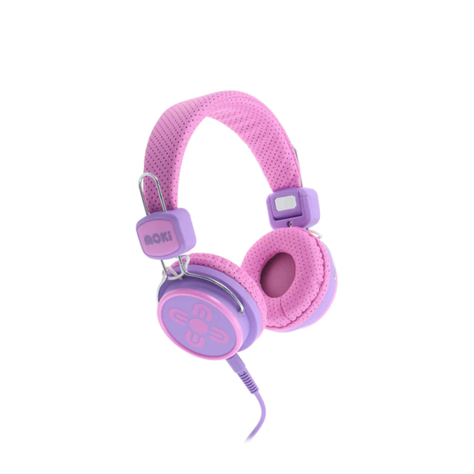 Moki Kids On-Ear Headphone (Pink/Purple)