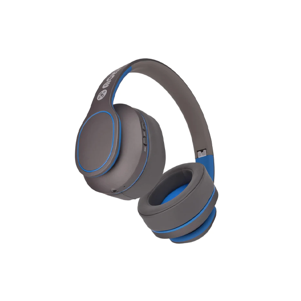 Moki Navigator Noise Cancelling Wireless Over-Ear Headphones (Blue) [Volume Limited]