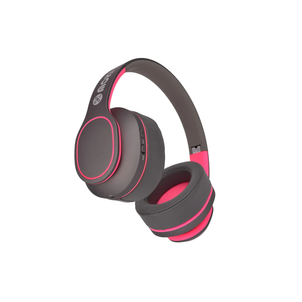 Moki Navigator Noise Cancelling Wireless Over-Ear Headphones (Pink) [Volume Limited]