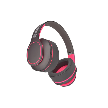 Moki Navigator Noise Cancelling Wireless Over-Ear Headphones (Pink) [Volume Limited]