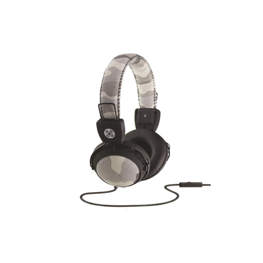 Moki Over-Ear Headphones (Camo-Grey with Mic)