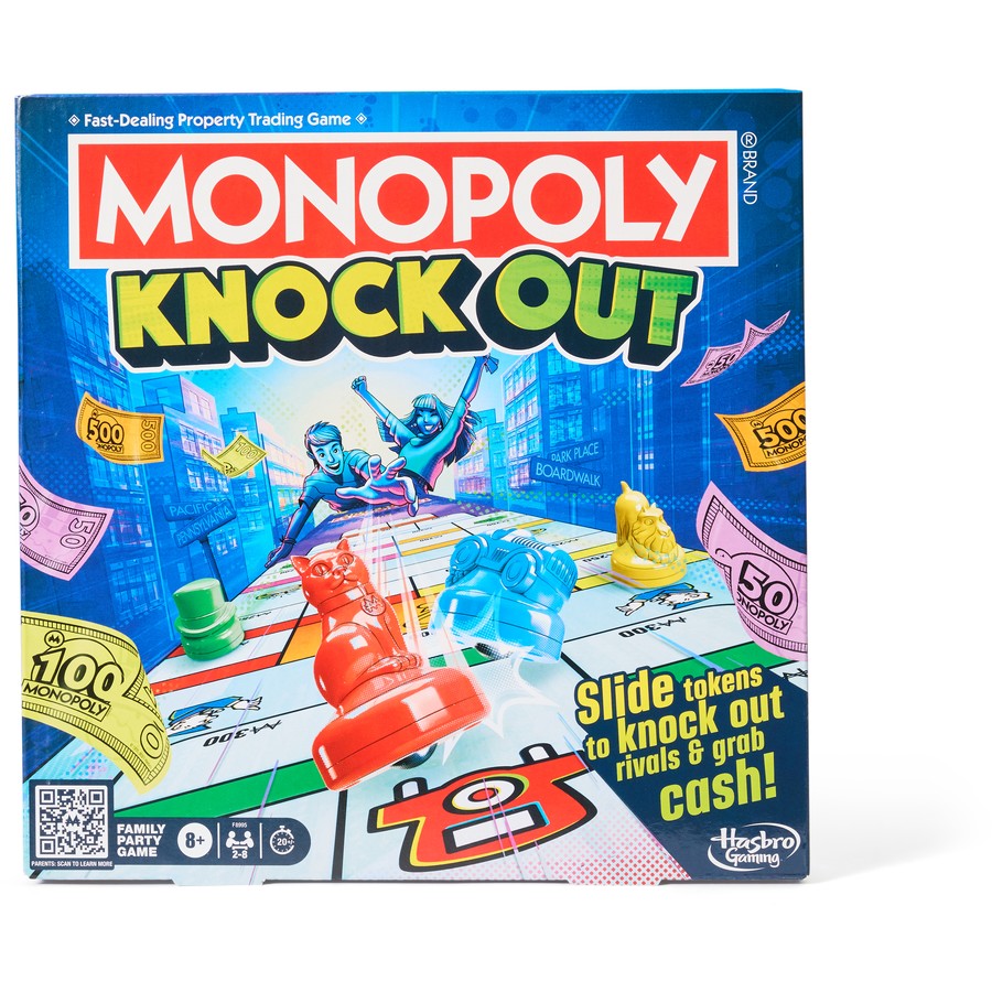 Monopoly Knockout Family Party Board Game