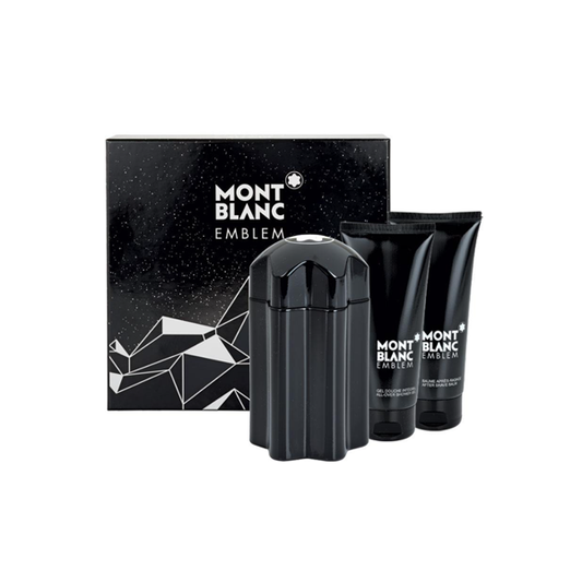 Mont Blanc Emblem Eau de Toilette 100ml 3 Piece Set