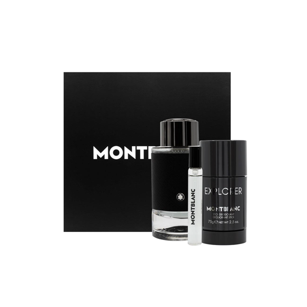 Mont Blanc Explorer Eau de Parfum 100mL 3 Piece Set