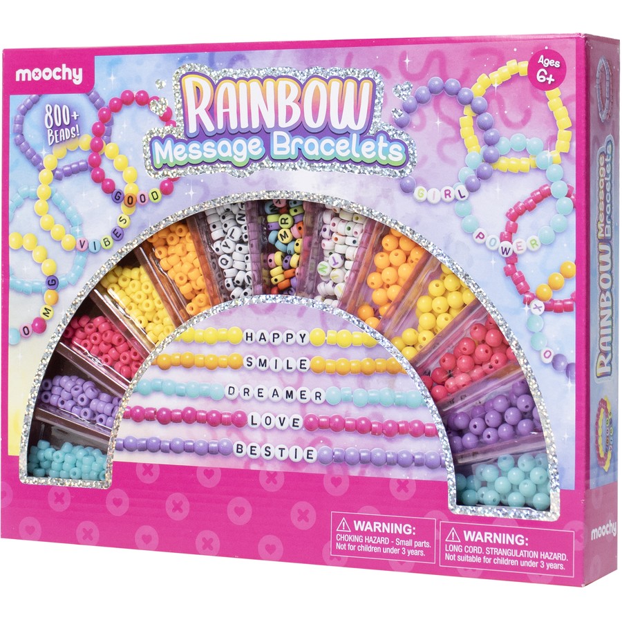 Moochy Rainbow Message Bracelets Kit